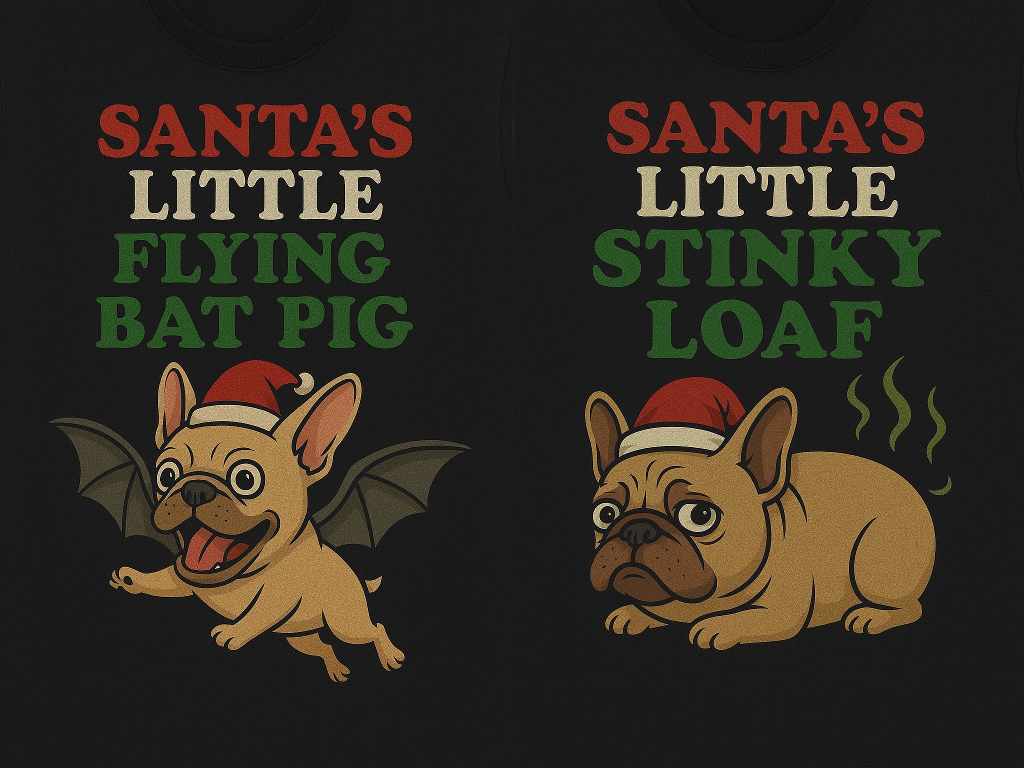 Santa’s Little Monsters Little Chaos Frenchie Bundle