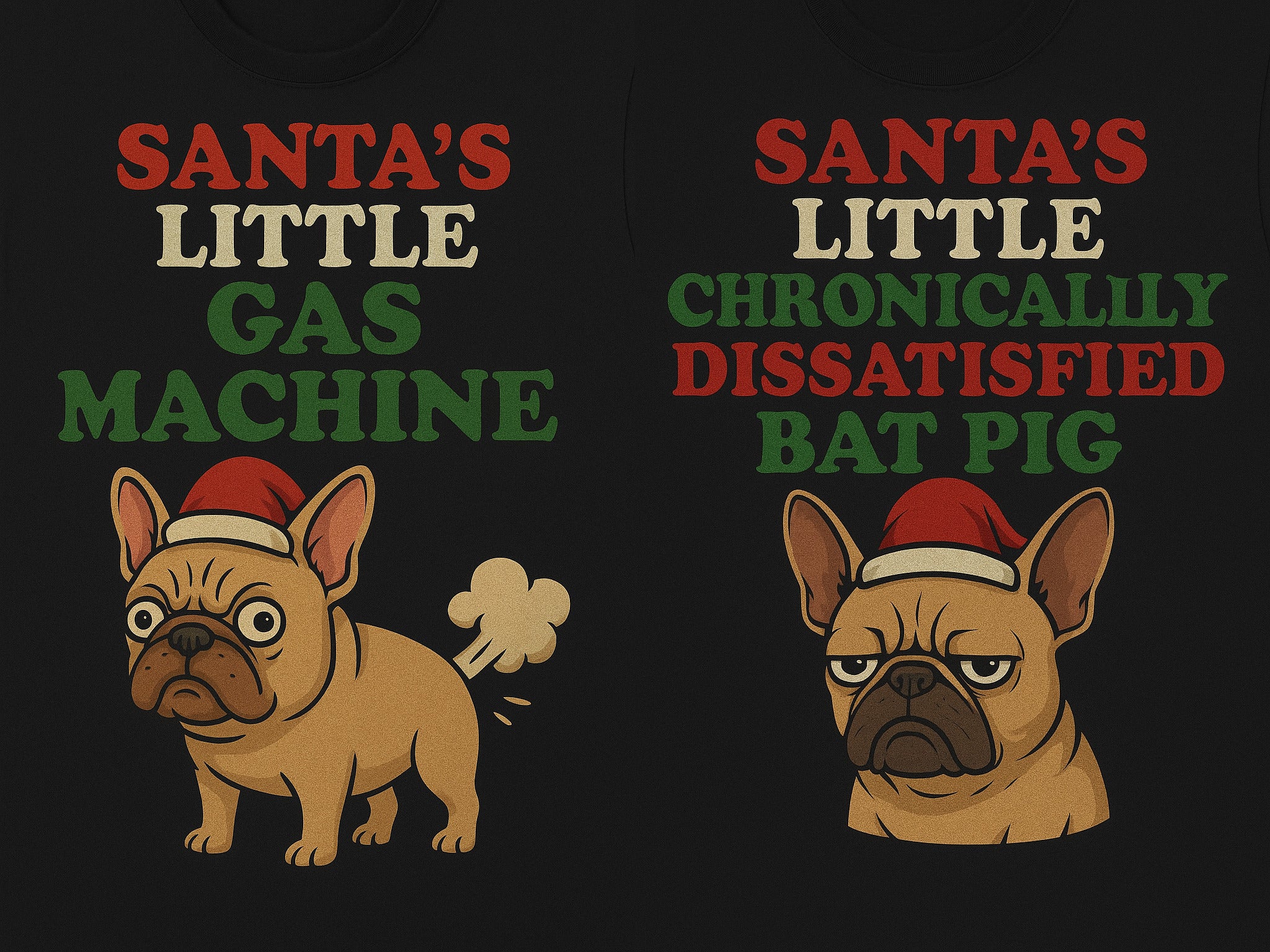 Santa’s Little Monsters Gas & Grump Frenchie Bundle