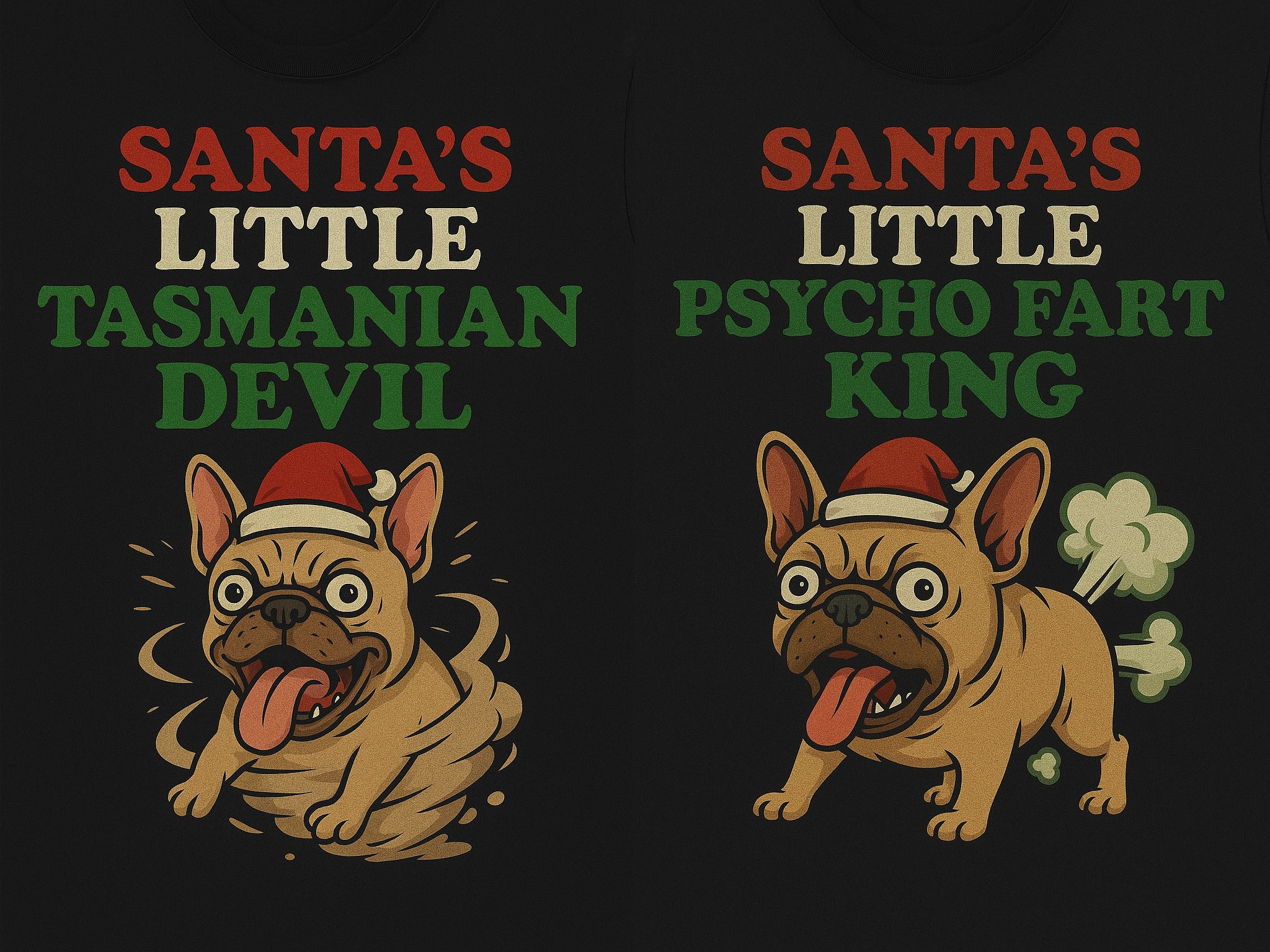 Santa’s Little Monsters Holiday Menace Frenchie Bundle