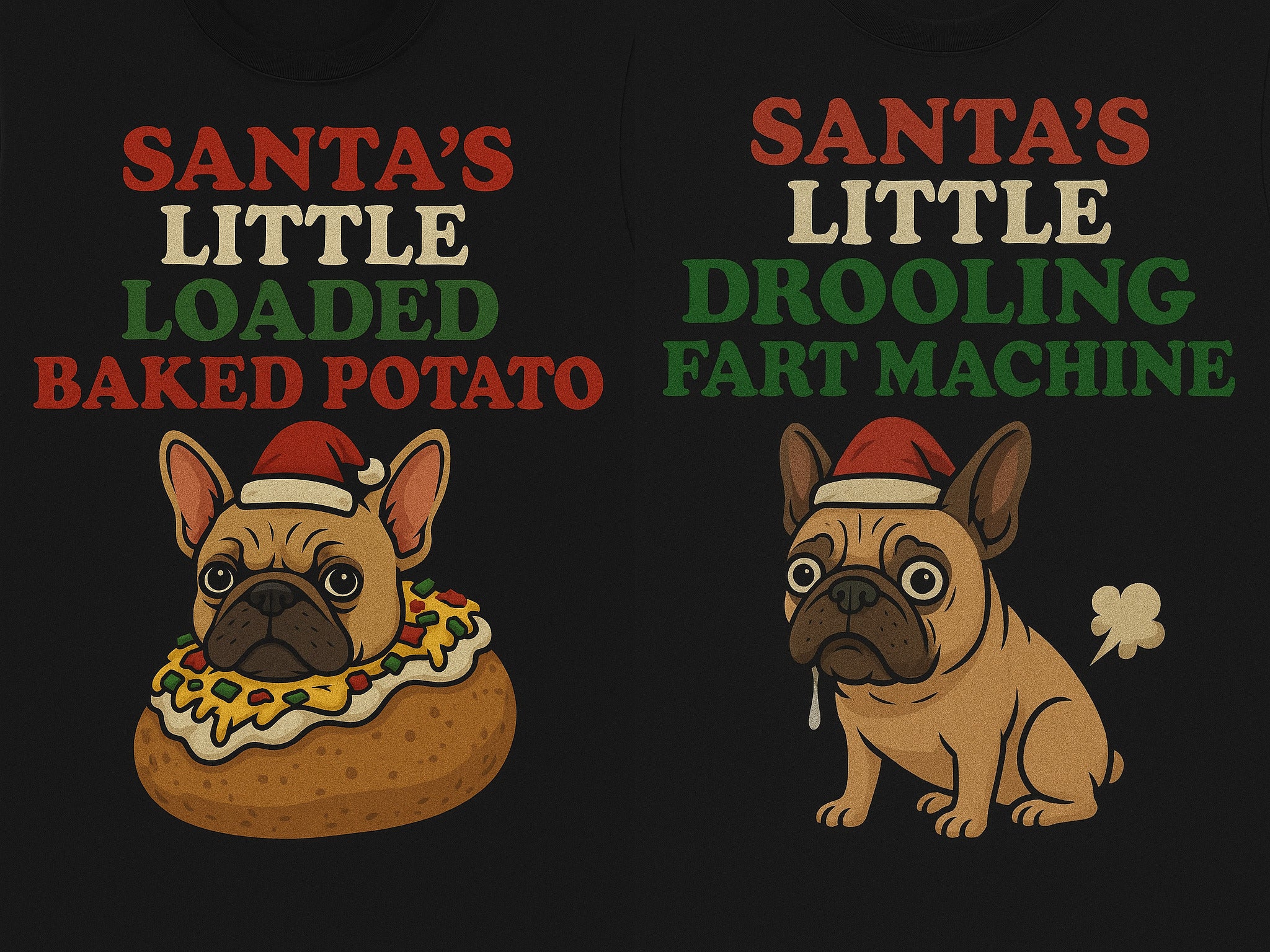 Santa’s Little Monsters Tater Toot Frenchie Bundle